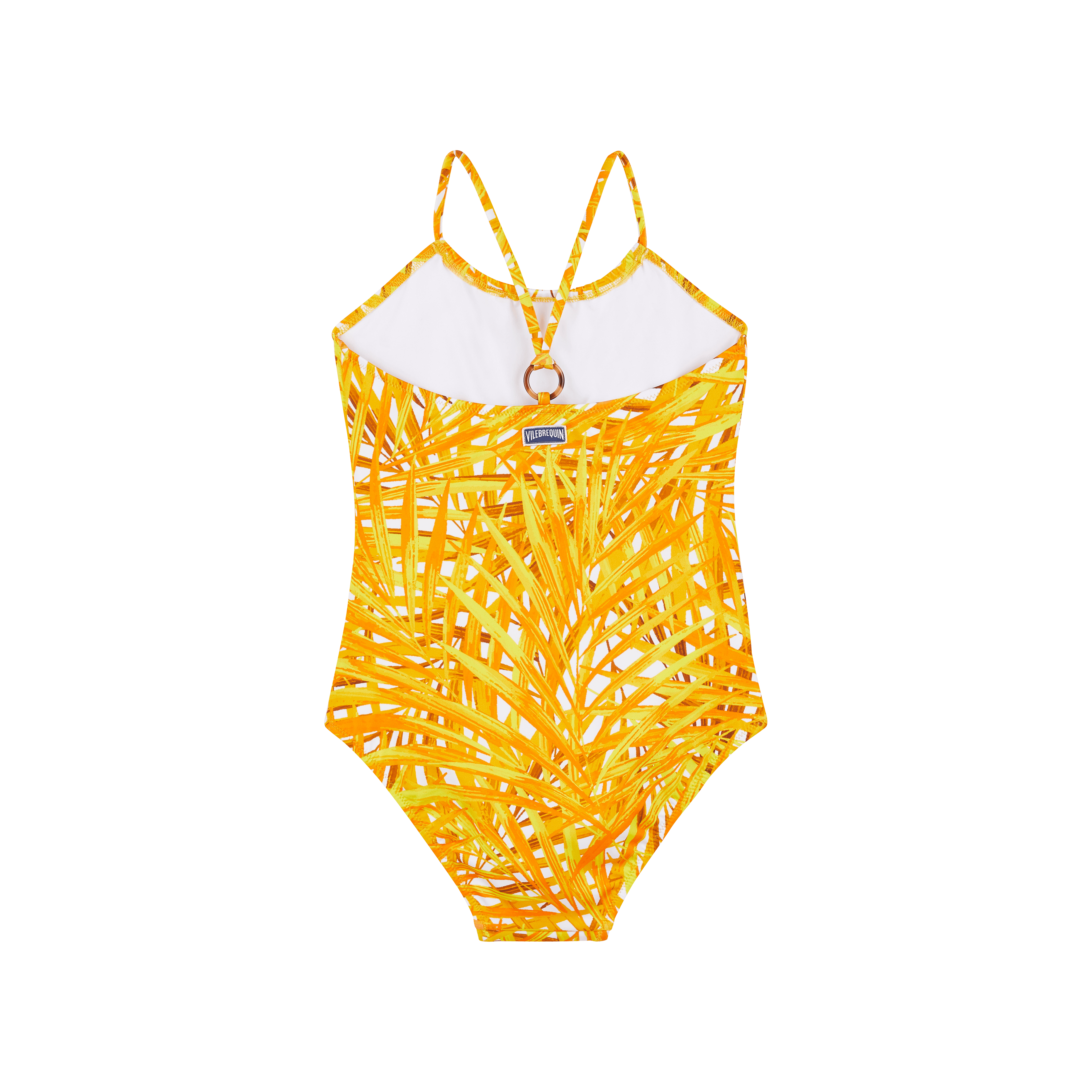 Maillot de Bain Une Pièce Fille Palm Leaves