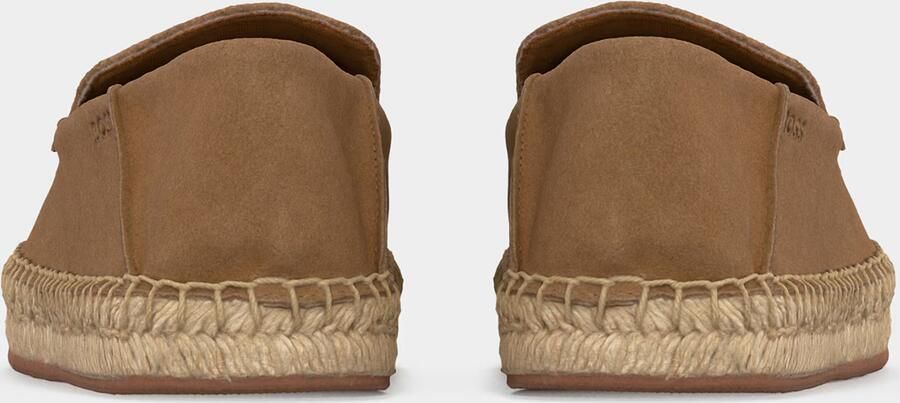 BOSS Espadrilles 'Madeira' donkerbeige