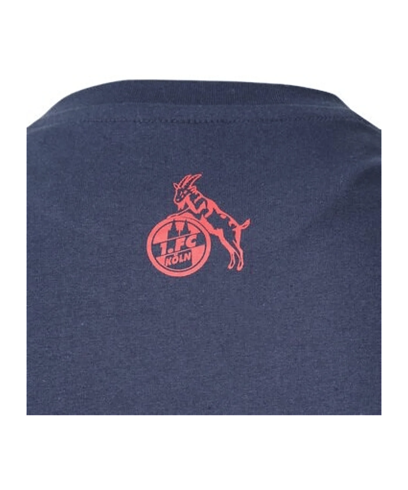 Hummel 1. FC Köln Fan Logo T-Shirt 2023/2024 Blau F7026