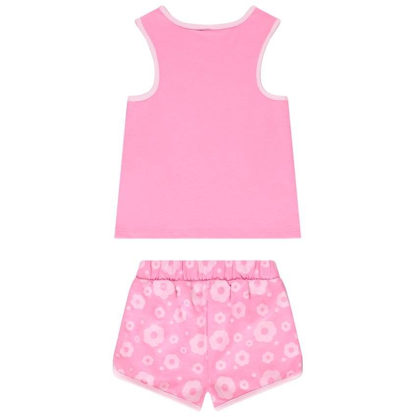 Ensemble avec short imprimé fleurs pour bébé fille