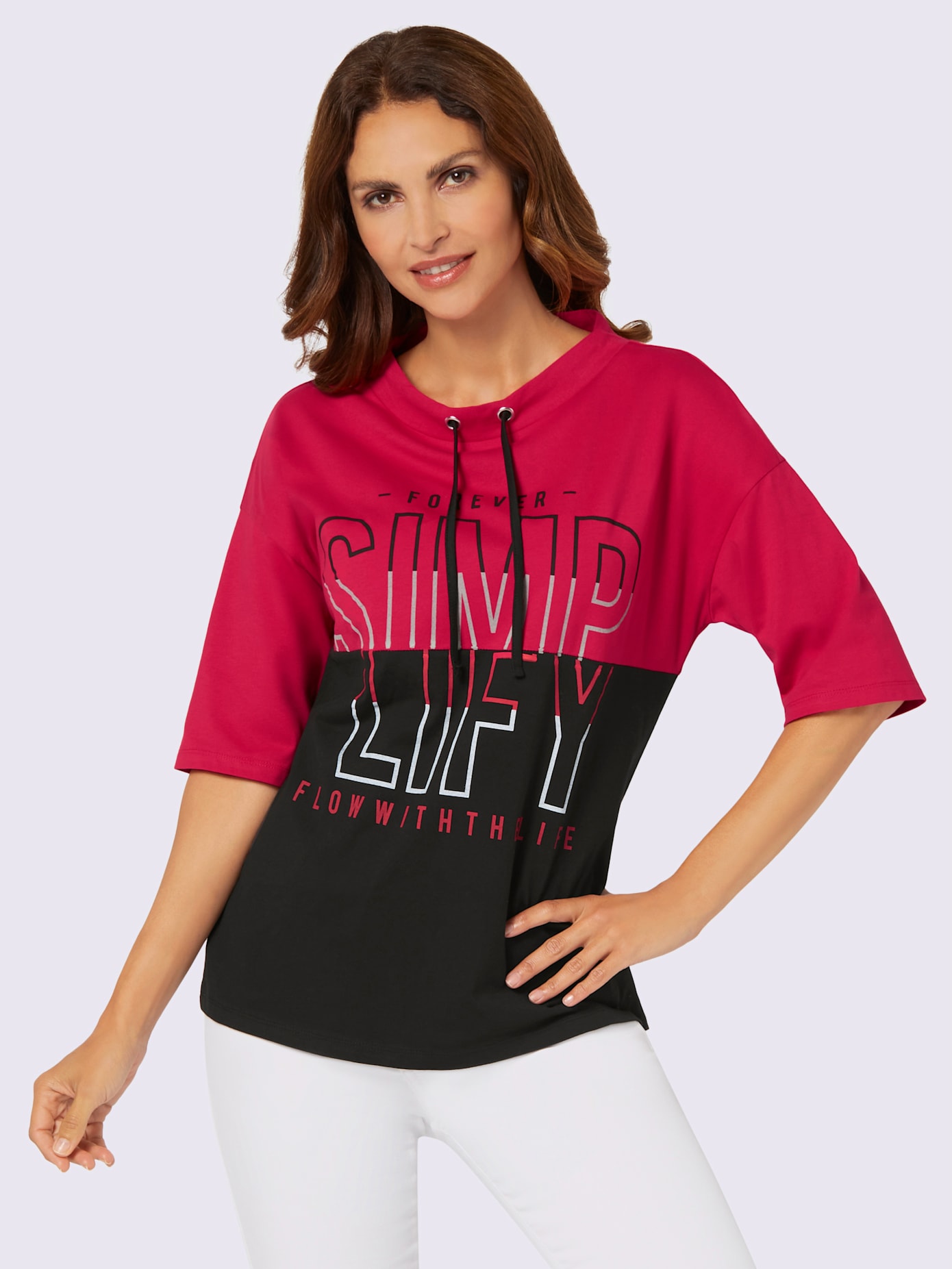 T-shirt imprimé pur coton