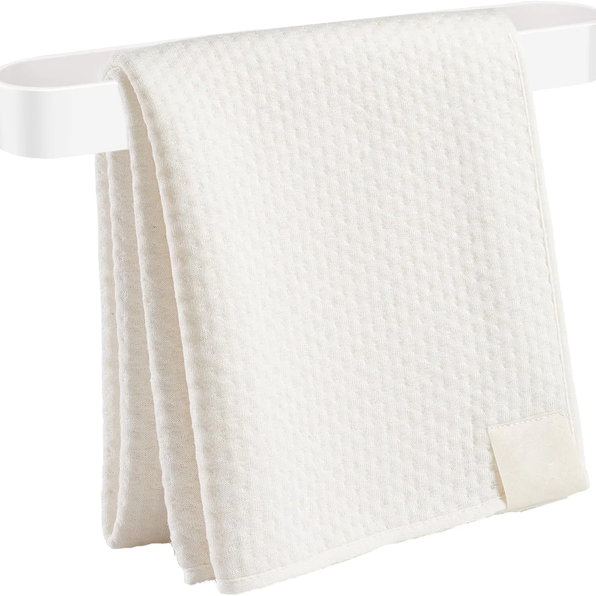 Porte-Serviettes de 30 cm Auto-Adhésif et à Vis pour Salle de Bain Cui
