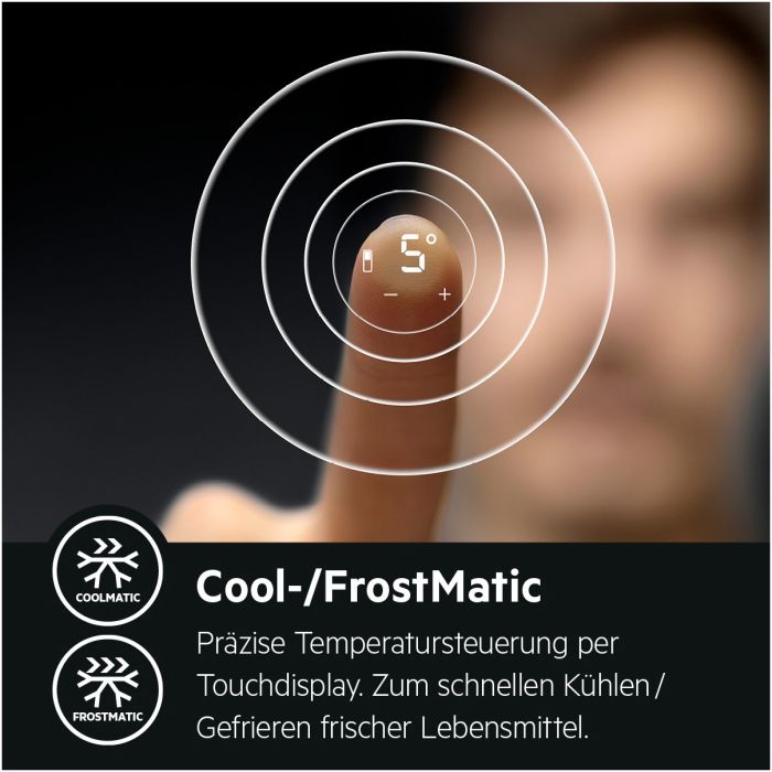 AEG Kühl-Gefrier-Kombination Serie 8000 Cooling 360° RCB732E5MB