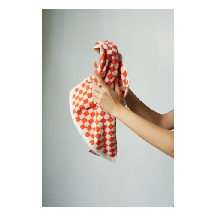 Baina Serviette invité Joséphine | Rouge