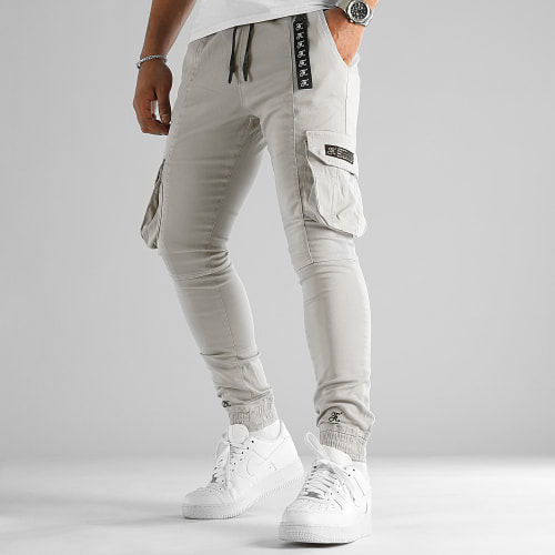 Pantalon Cargo 994 Gris Clair
