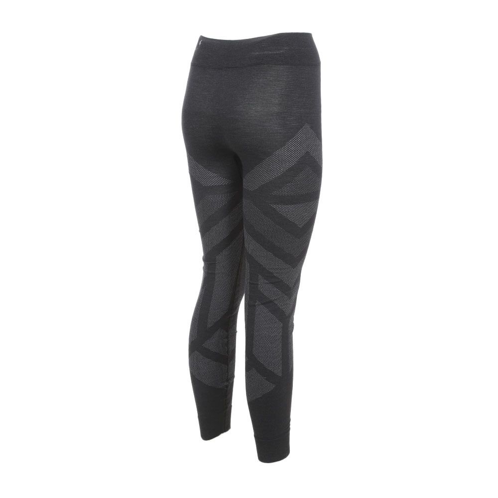 Odlo NATURAL + KINSHIP WARM - Collant Femme black melange