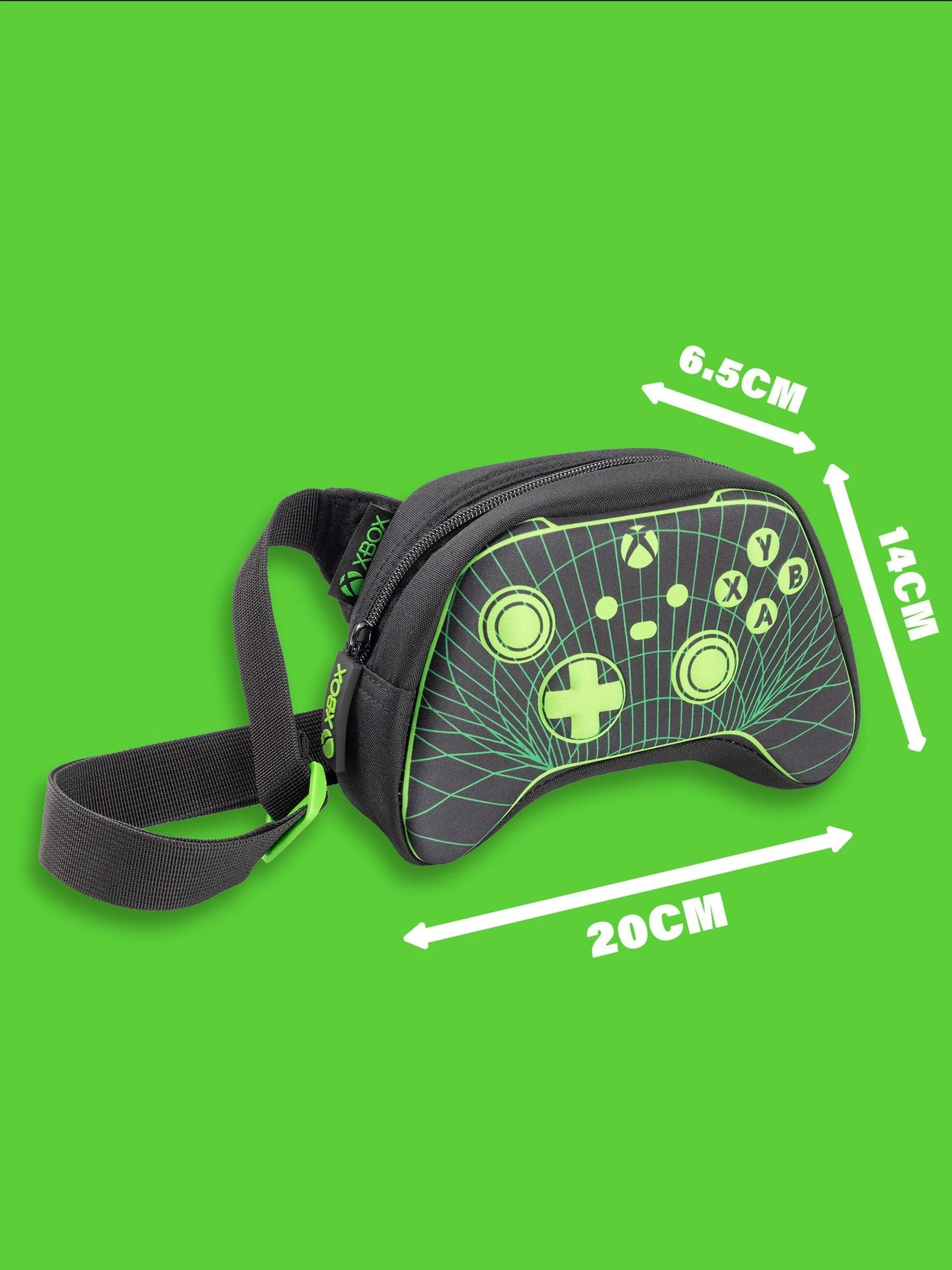Vanilla Underground Xbox Unisex Kids Black Cross-Body Bag