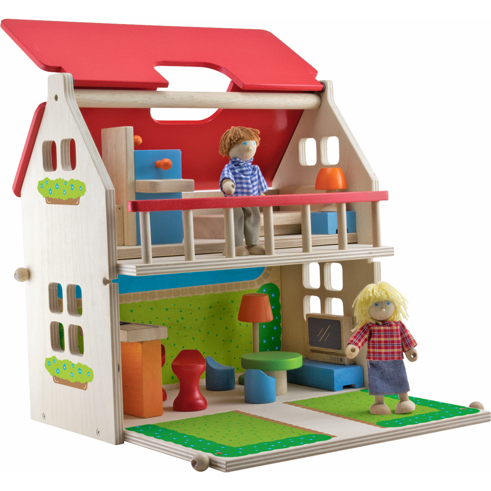 Puppenhaus aus Holz