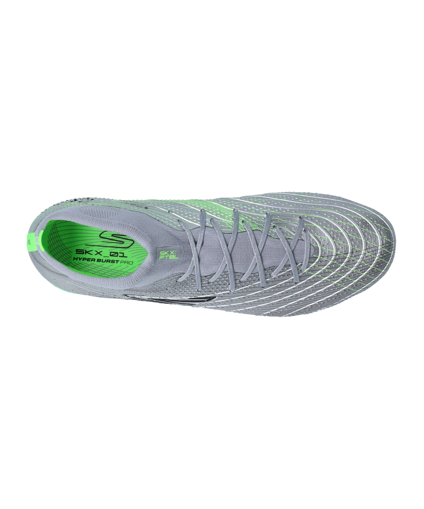Skechers SKX 01 High FG Laser-Comfort Silber FSLLM