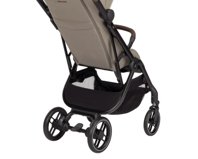 Soho 0 - 4 Y   0 - 22 kg    Automatischer Klappmechanismus |    Geräumiger Sitz mit ergonomischen Liegepositionen |    Große pannensichere Räder |    Intelligentes Travelsystem |