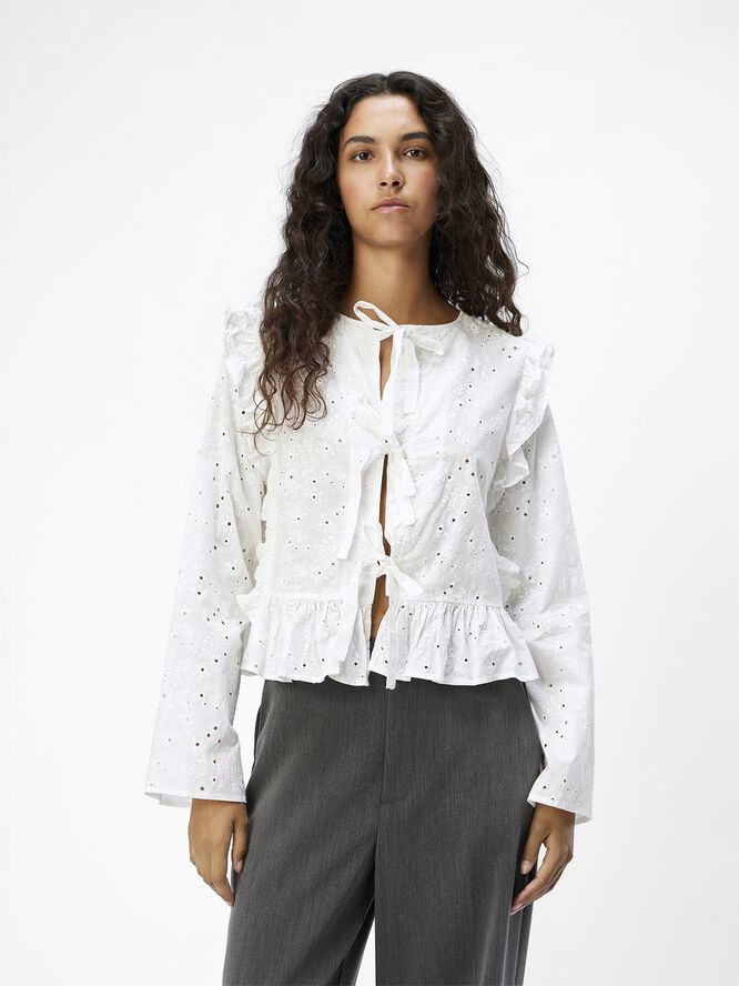 Object OBJCILIE L/S TOP DIV Cloud dancer