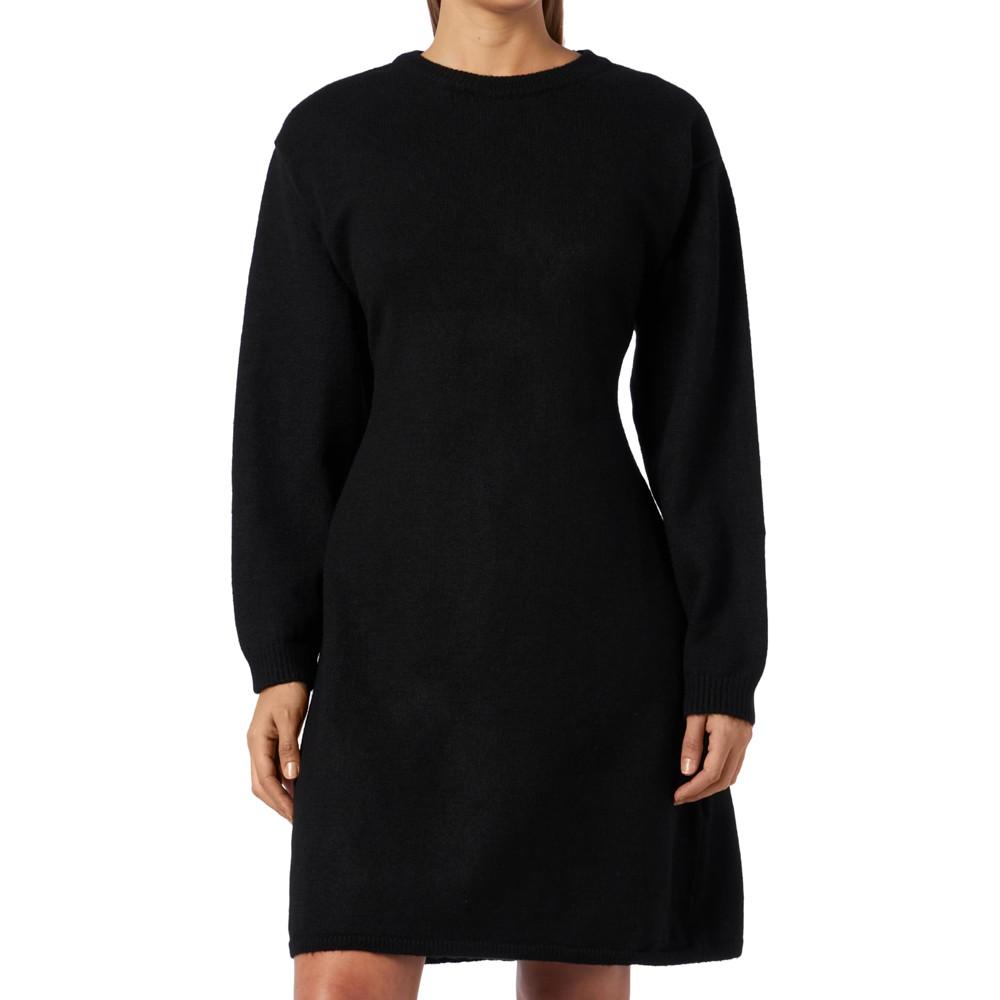 Mamalicious Robe Noire Femme Mamalicious Mllight