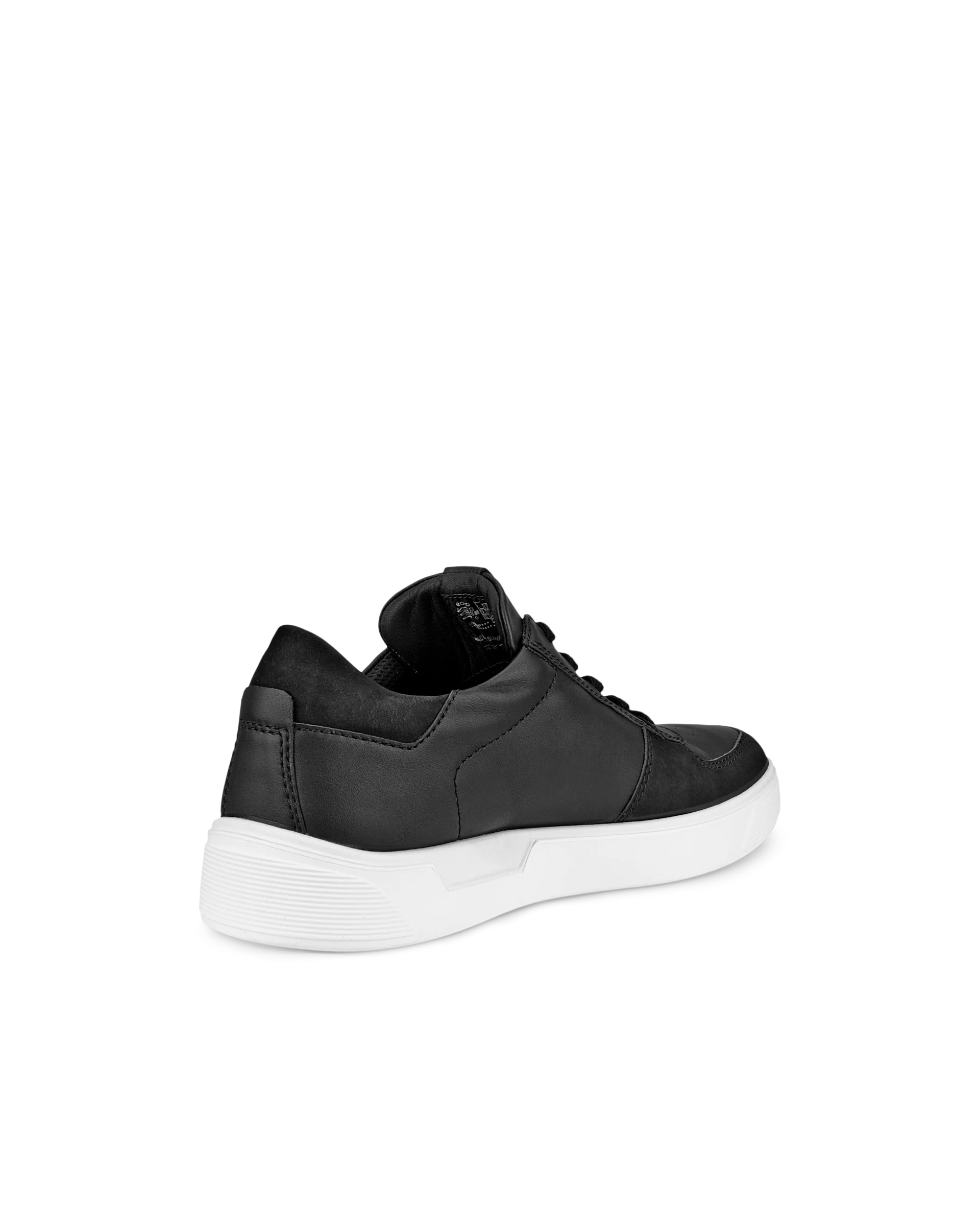 ECCO STREET TRAY M Herren Ledersneaker Schwarz
