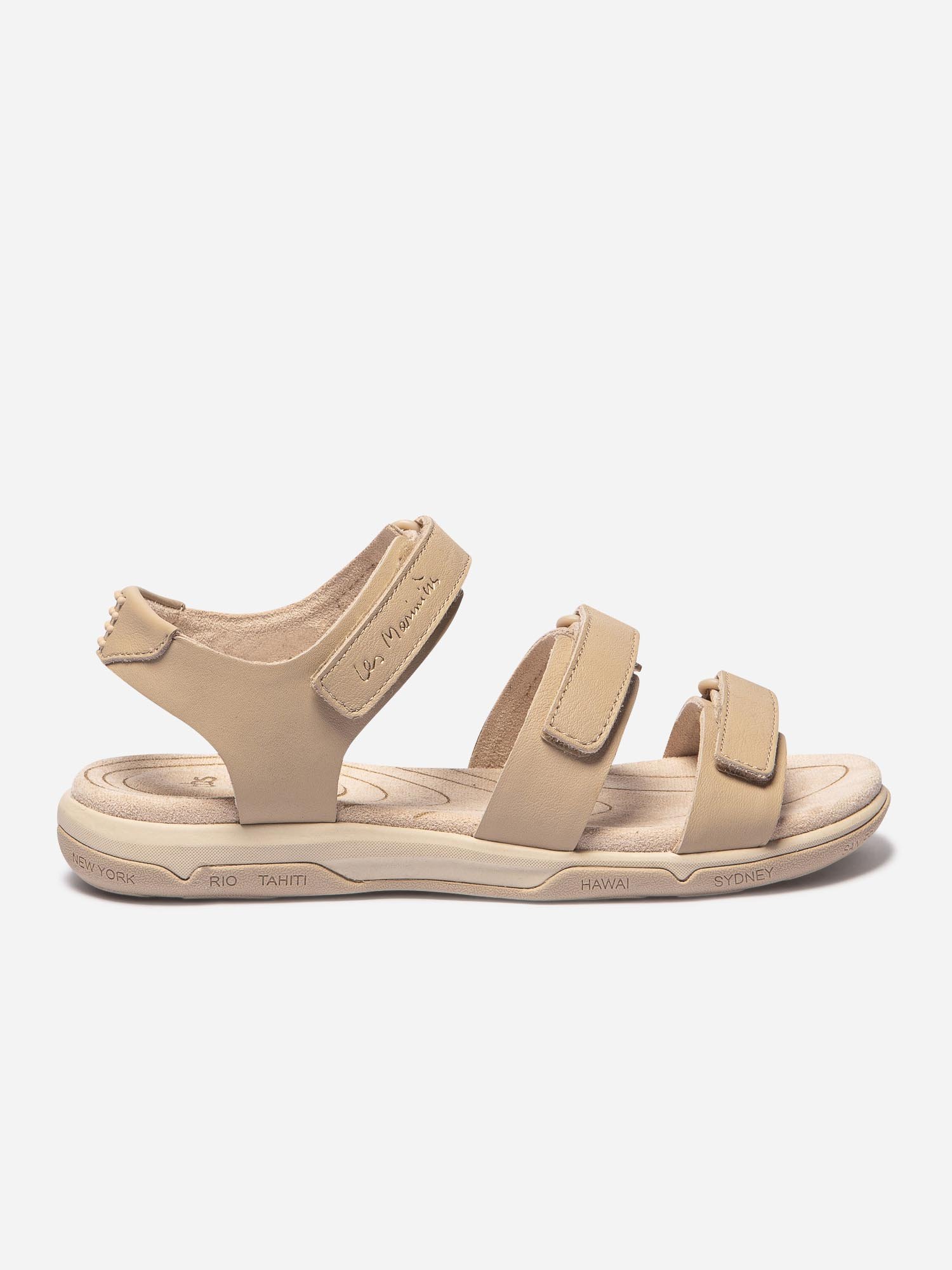 Sandales Femme Confort Scratch Beige