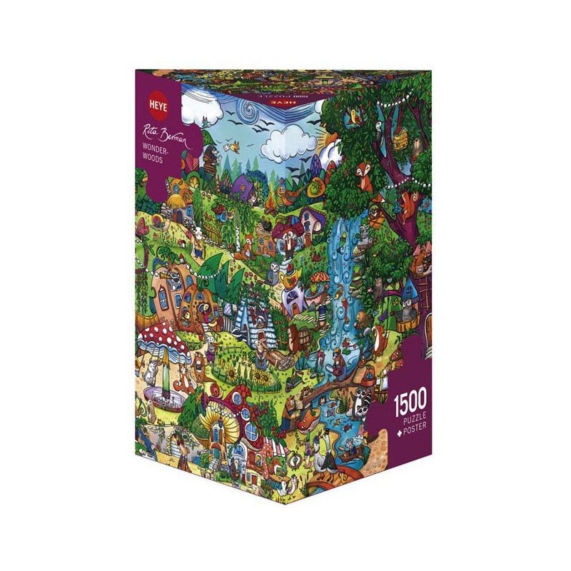 Puzzle 1500 pièces - Berman - Wonderwoods