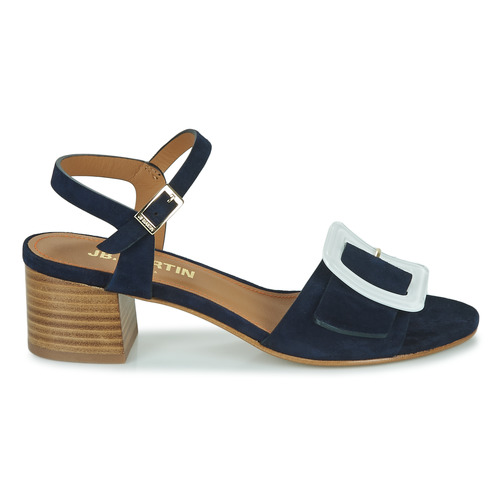 JB Martin - ELIANE - CHEVRE VELOURS MARINE