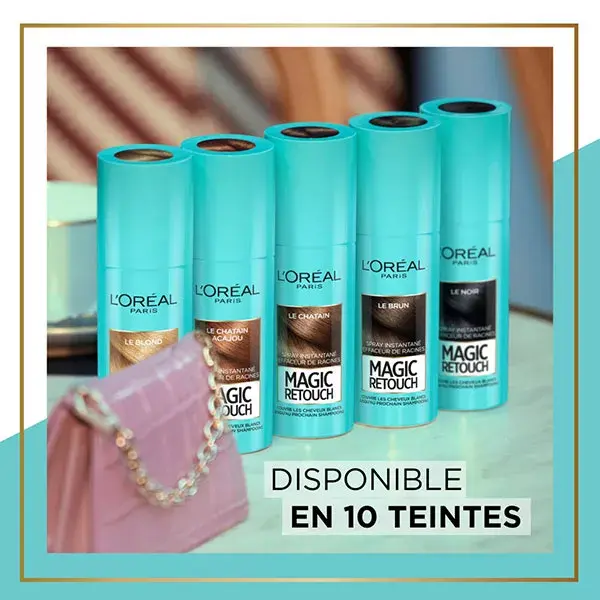 Spray retocador de raiz L'Oréal Paris Magic Retouch, castanho, 75ml