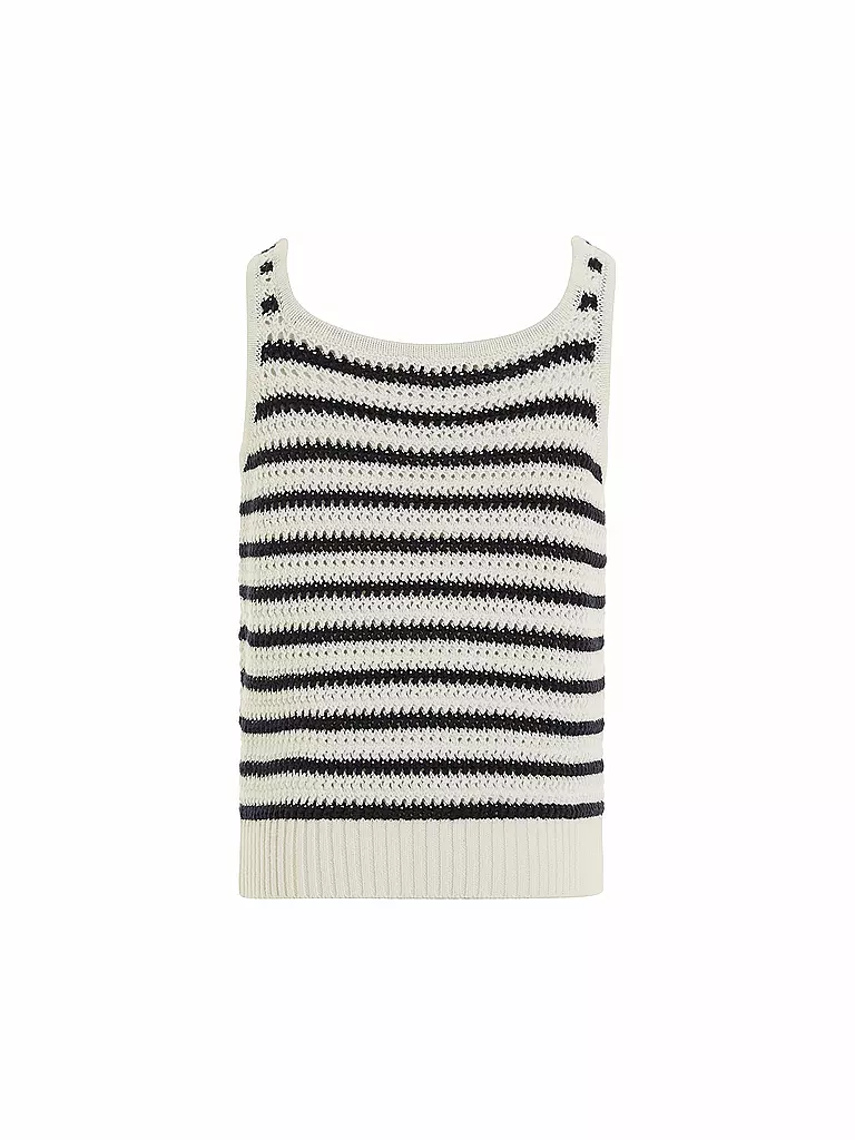 TOMMY HILFIGER Mädchen Stricktop  creme