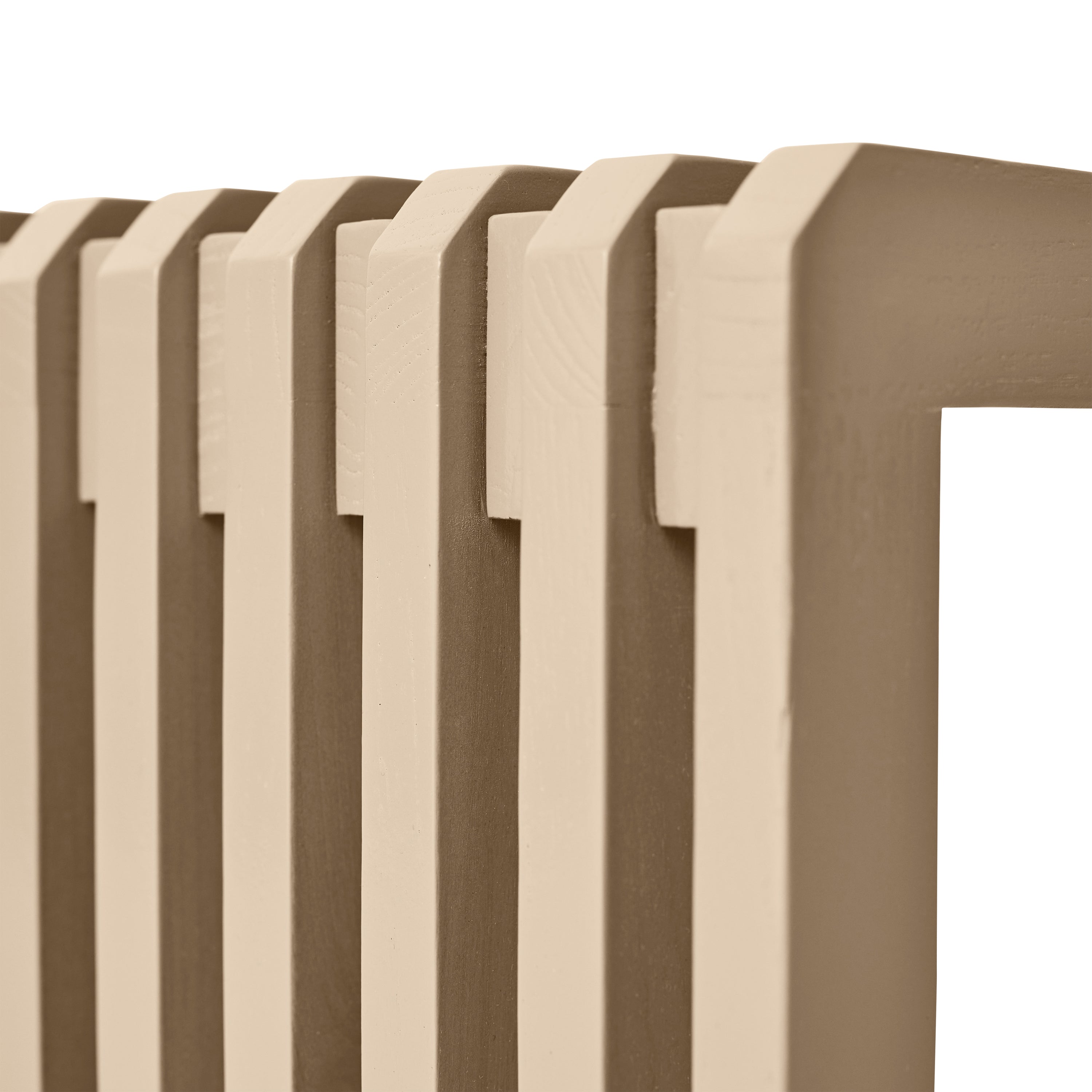 HKliving Slatted Bankje B 164 cm - Zand