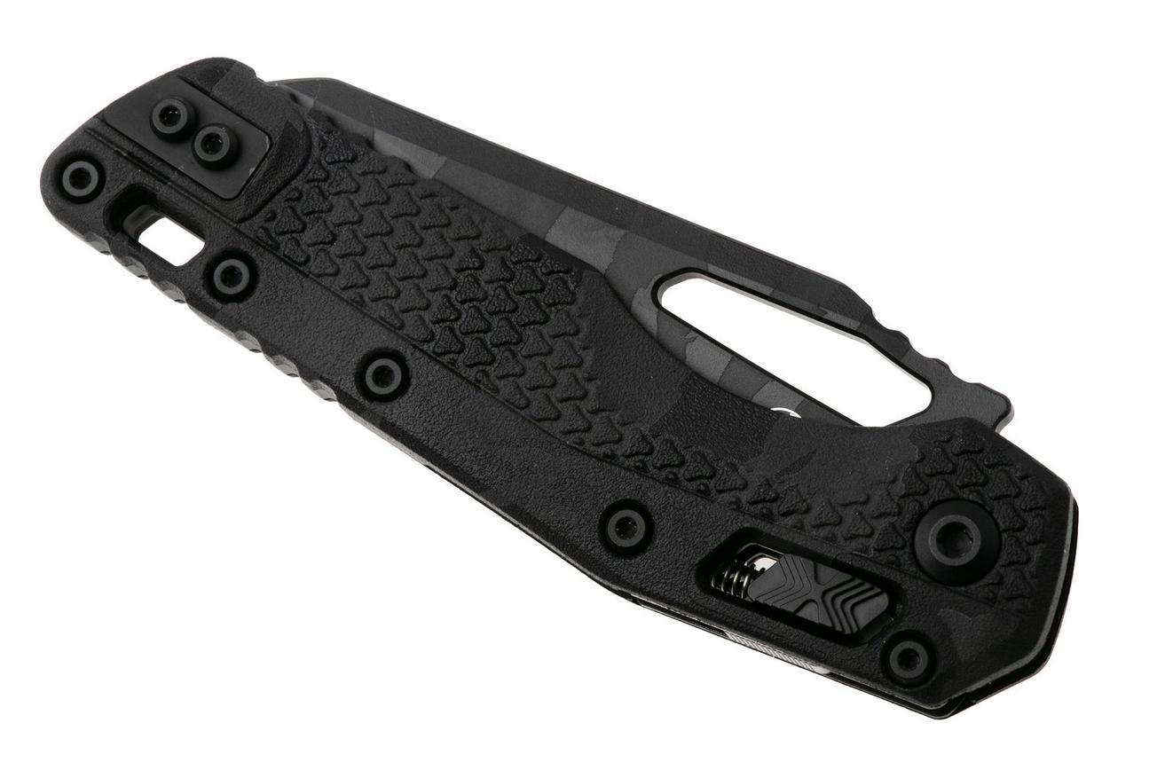 Microtech MSI Standard Issue 210T-1PMMTC-X8Z4, Tiger Camo M390MK, Tri Grip Midnight Tiger Camo Polymer zakmes