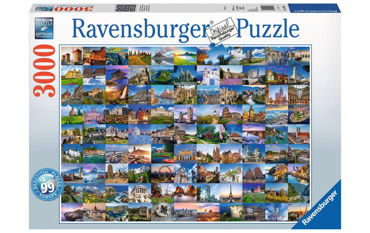 Puzzle 99 Beautiful Places in EuropePremium-Puzzle
