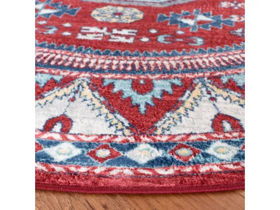 Tapis Red & Blue 201 X 201 cm - Kara