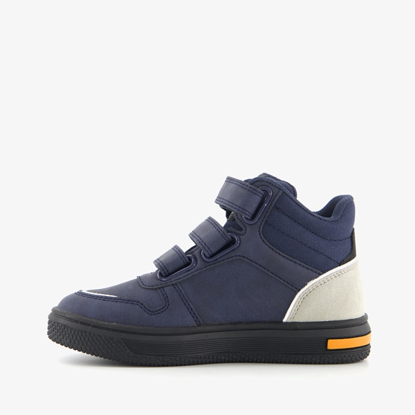 Blue Box hoge jongens sneakers blauw