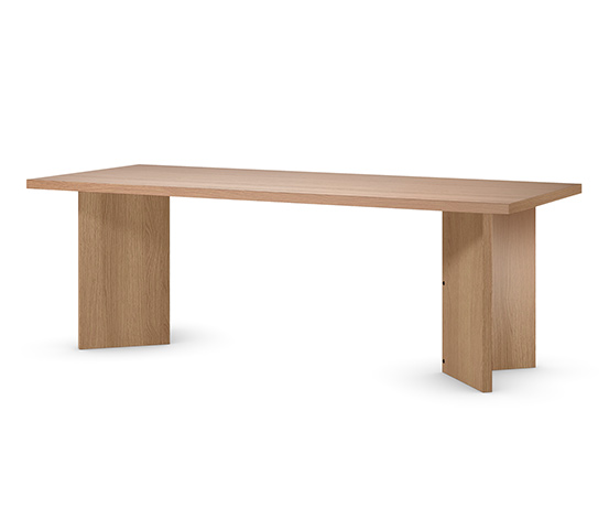 Esstisch, vtwonen, 220 x 90 cm, naturfarben