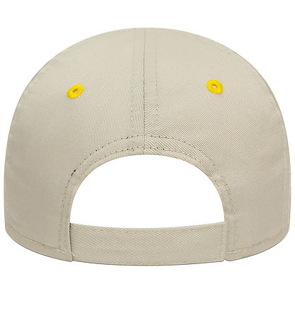 New Era Kasket - 9Forty - Pingvin - Light Beige/Gul