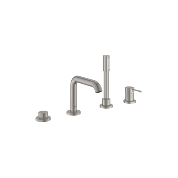 Grohe Colours Badrandcombinatie Essence New 4-delig RVS