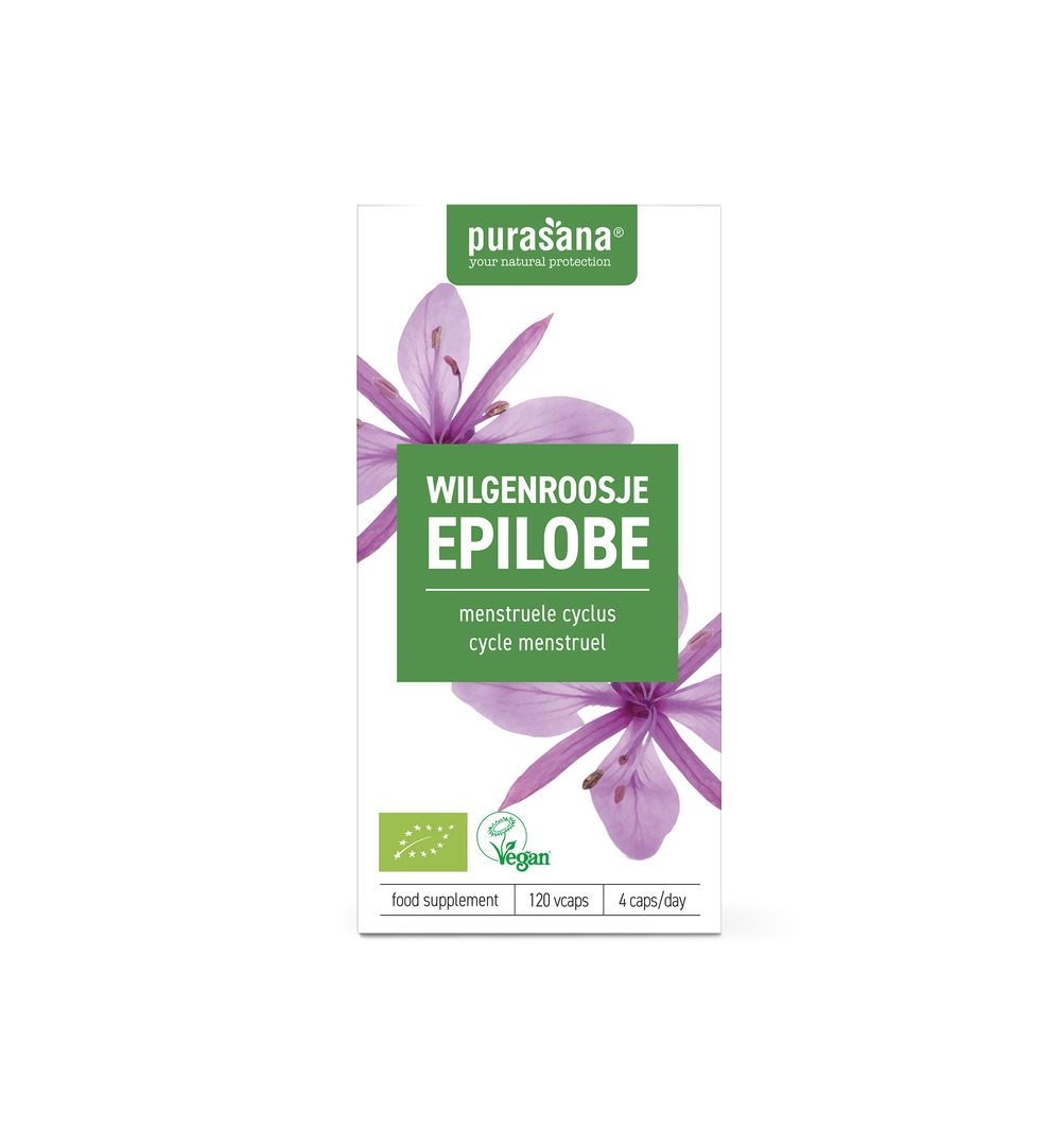 Purasana Wilgenroosje/Epilobe Vegan Bio (120 capsules)