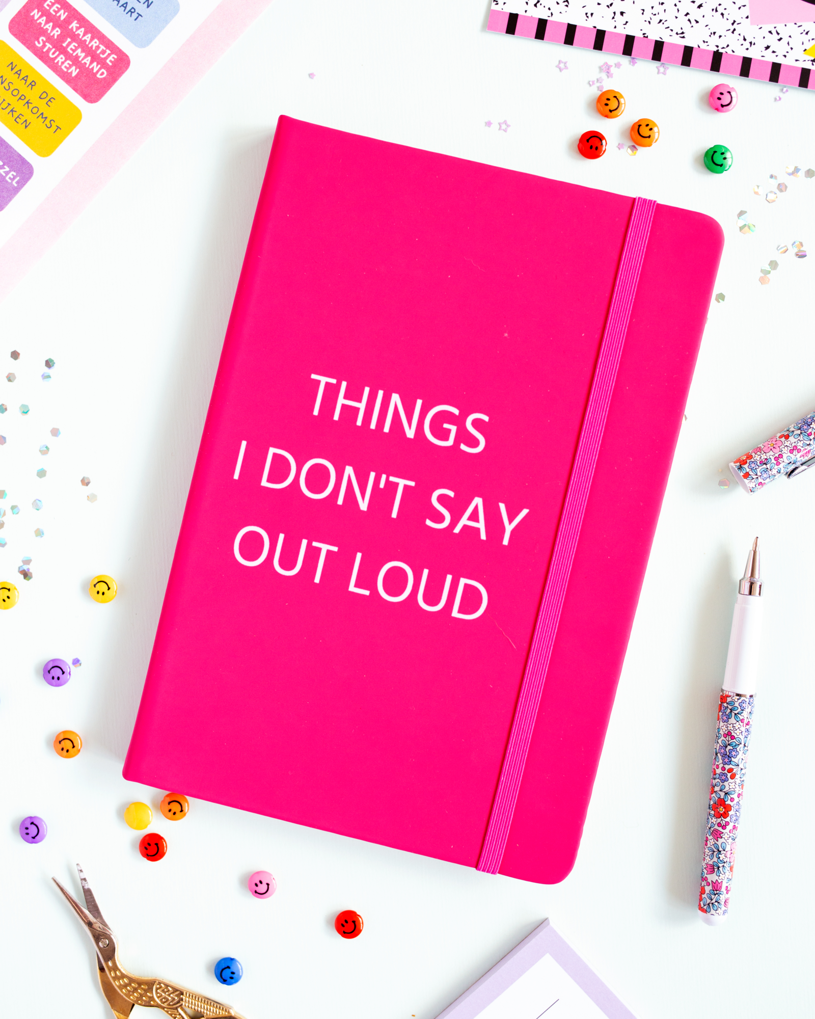 Notitieboek Things I don't say