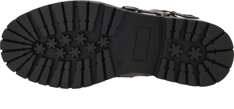 DSTRCT Bikerboots Zwart Dames