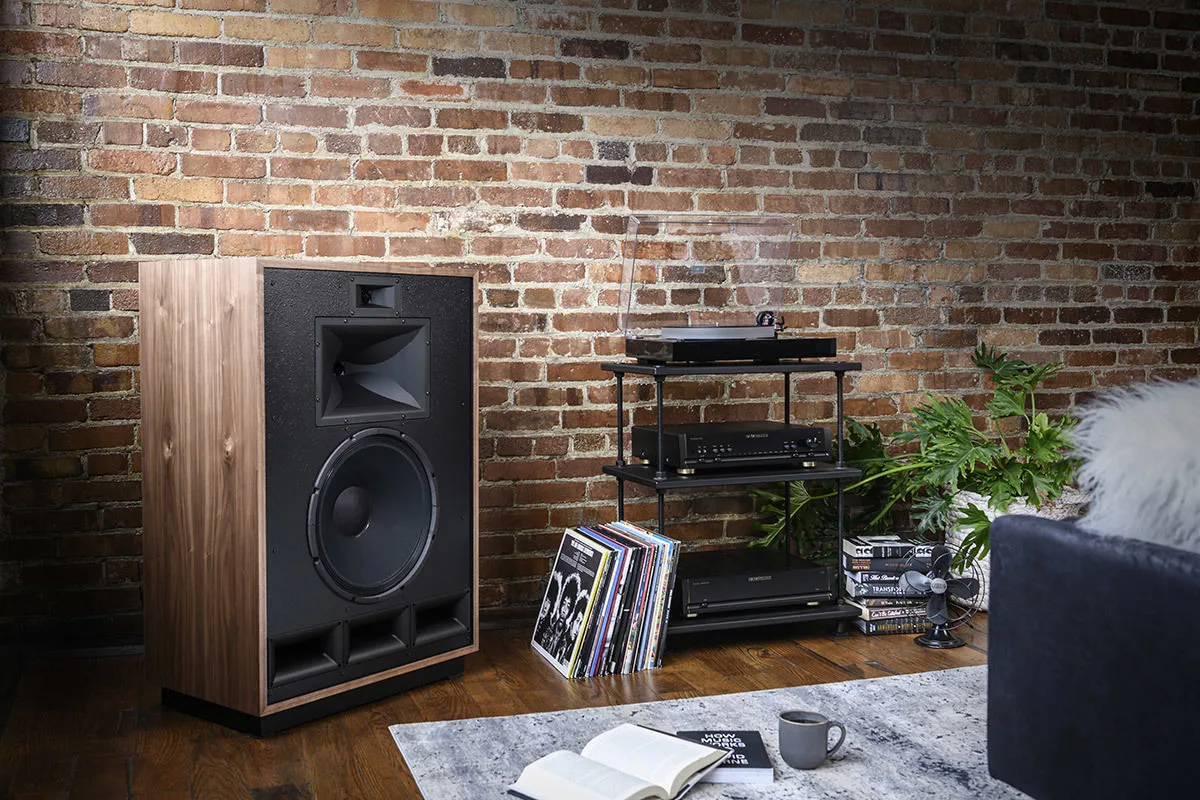 Klipsch Cornwall IV Noyer (la paire) Enceintes colonne