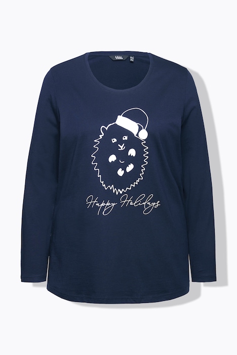 Weihnachtsshirt, Classic, Rundhals, Langarm