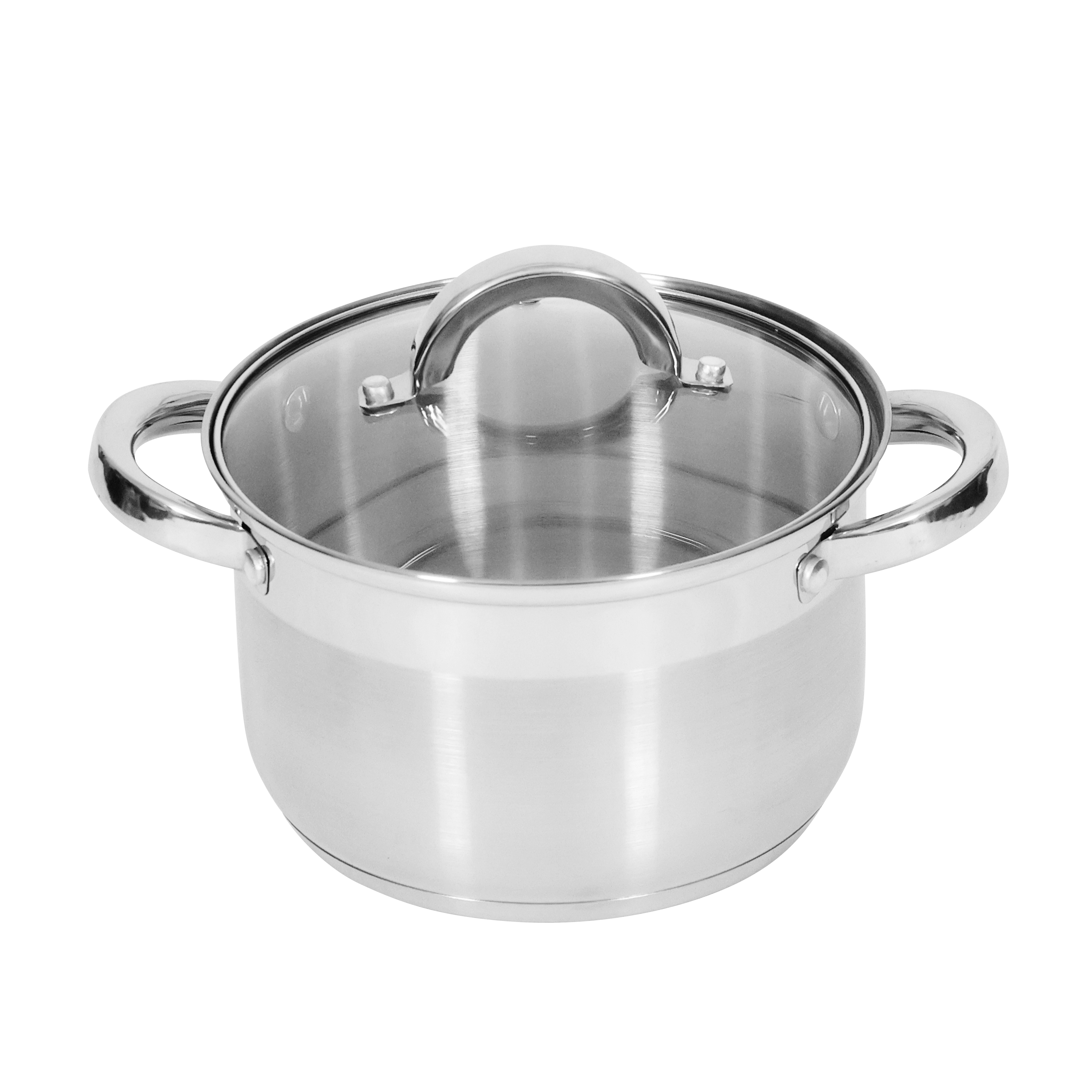 Kochtopf Edelstahl Set 15-teilig