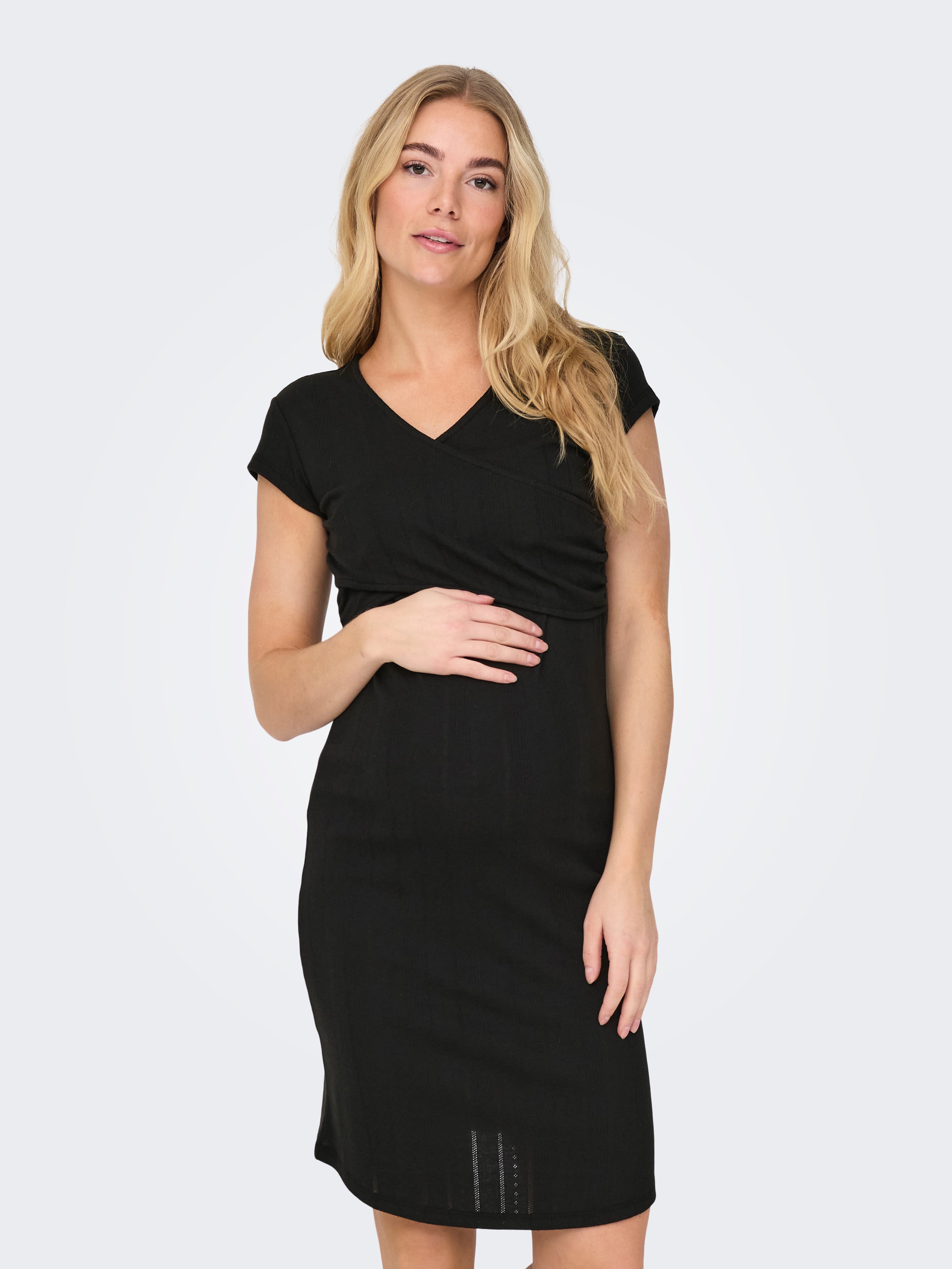 OLMLARA Midikleid Black