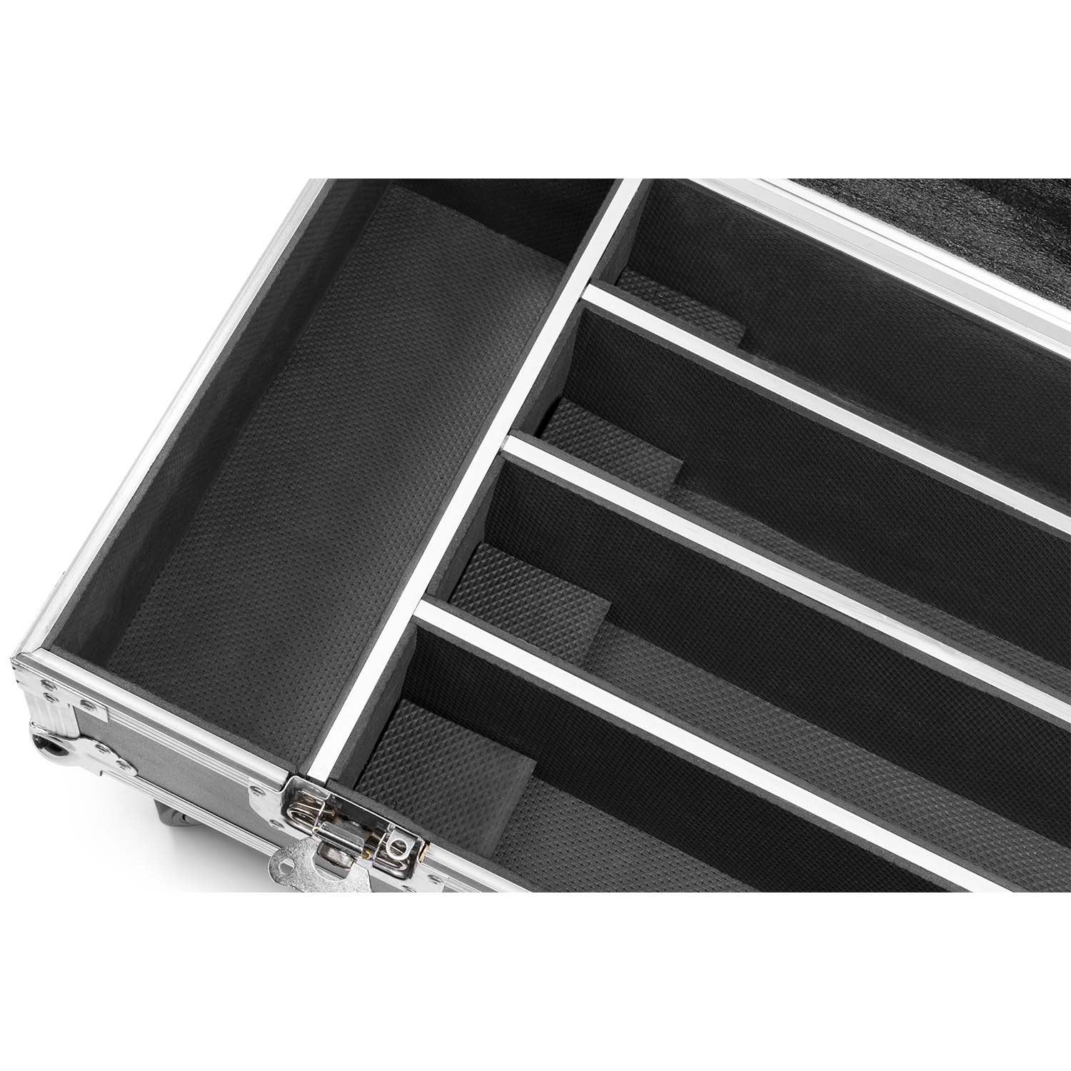 BeamZ FCC14 flightcase voor 4X BBB243 met oplader