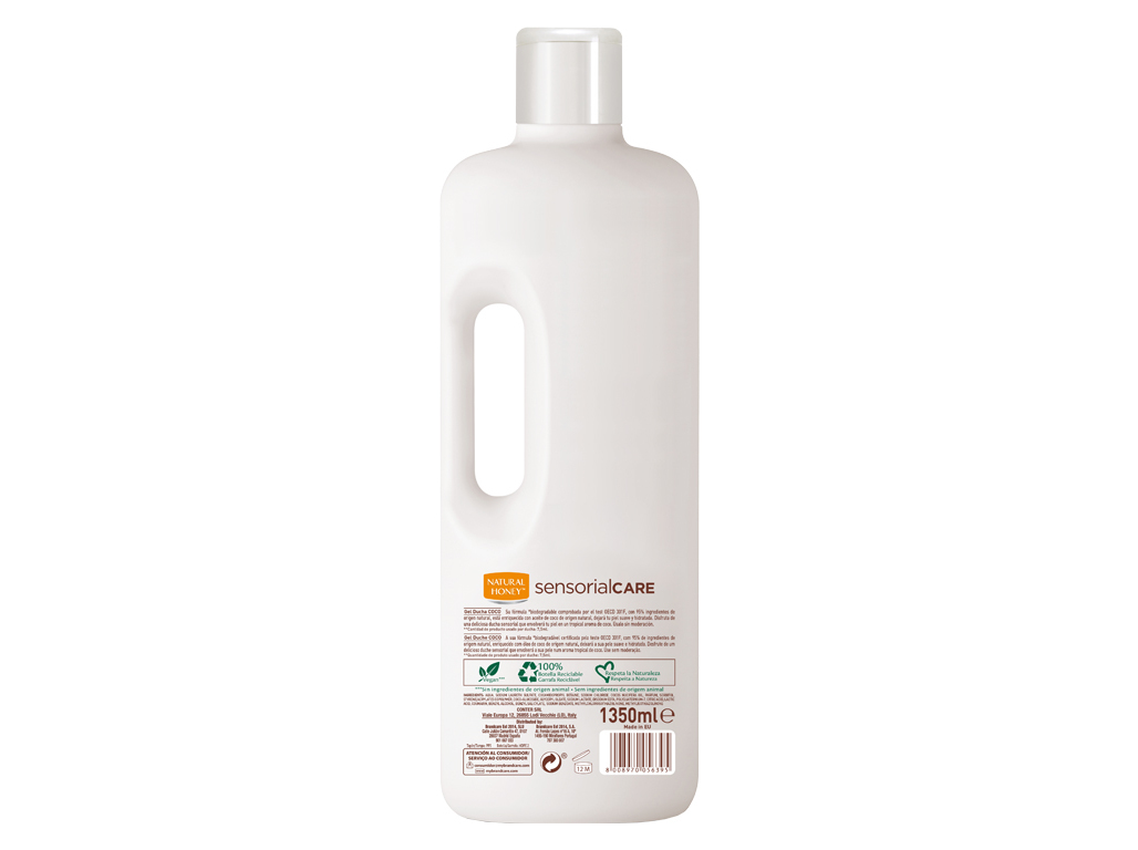 GEL BANHO NATURAL HONEY COCO 1350 ML