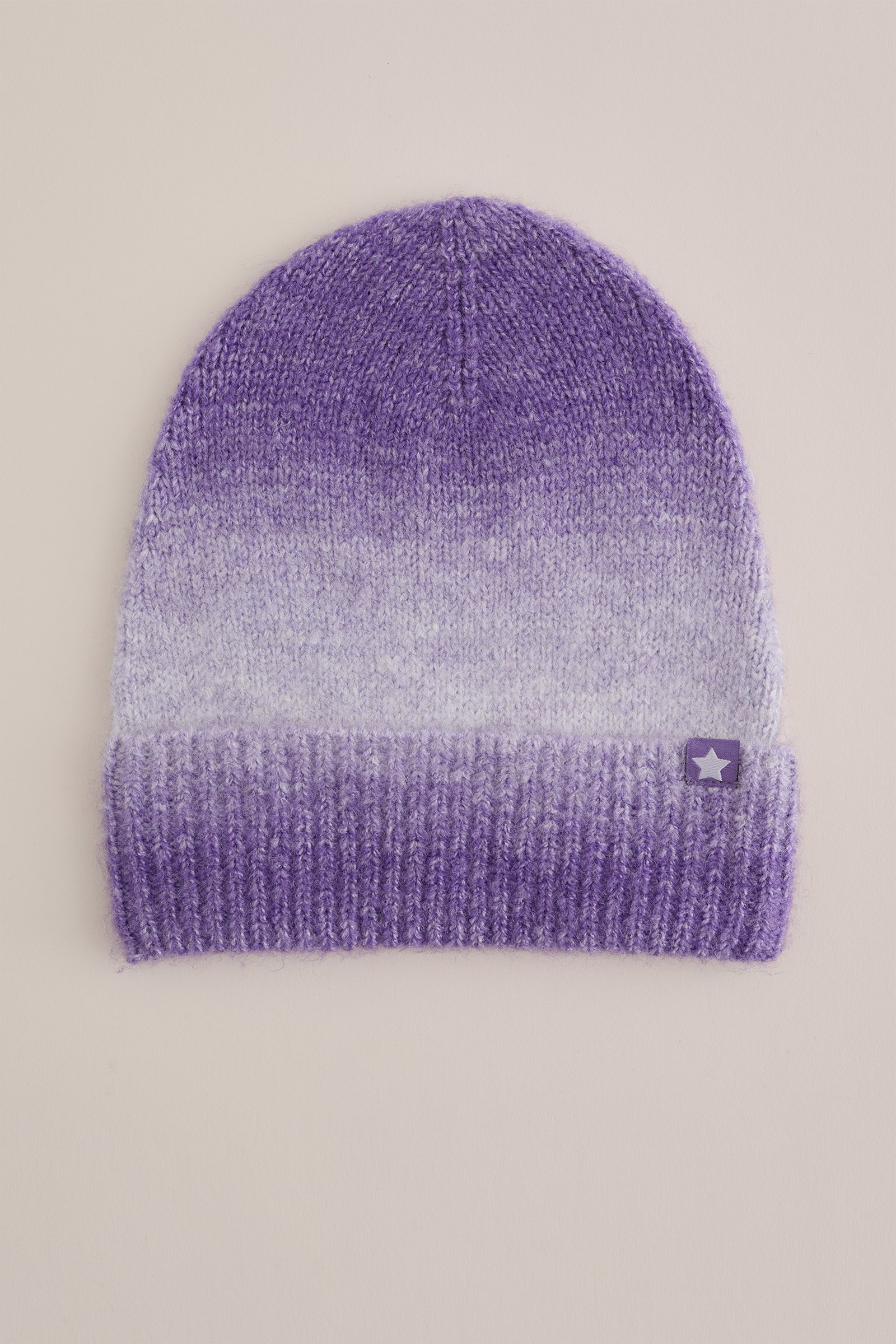 Meisjes beanie WE Fashion Lavendel