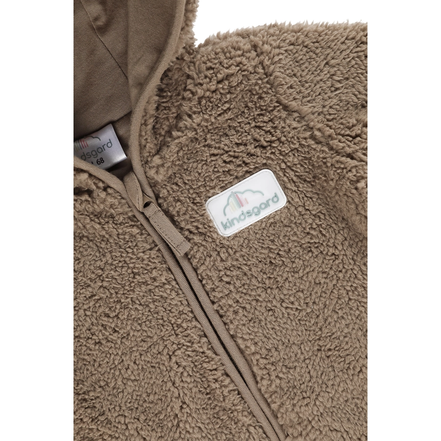 kindsgard Teddy Jacke kuddel braun