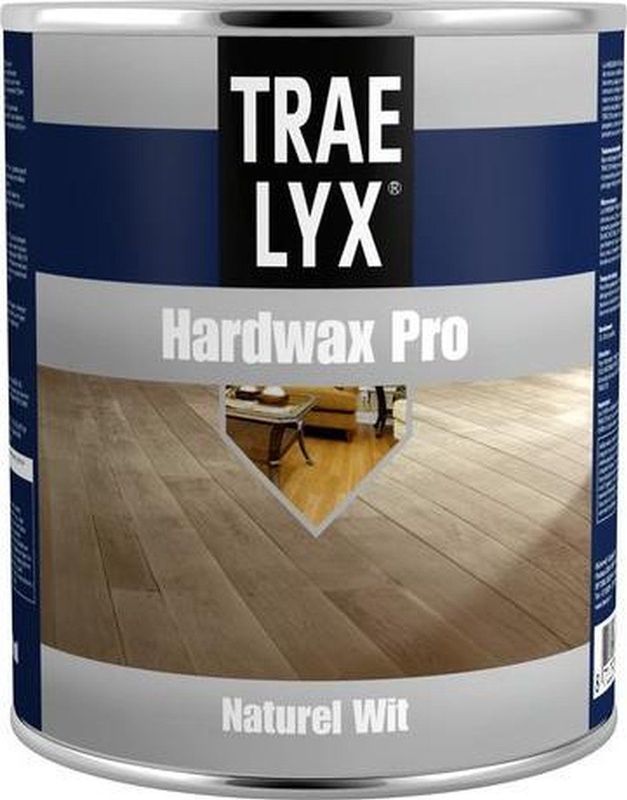 Trae-Lyx - Hardwax Pro Parketolie - Naturel Wit - 2,5 Liter