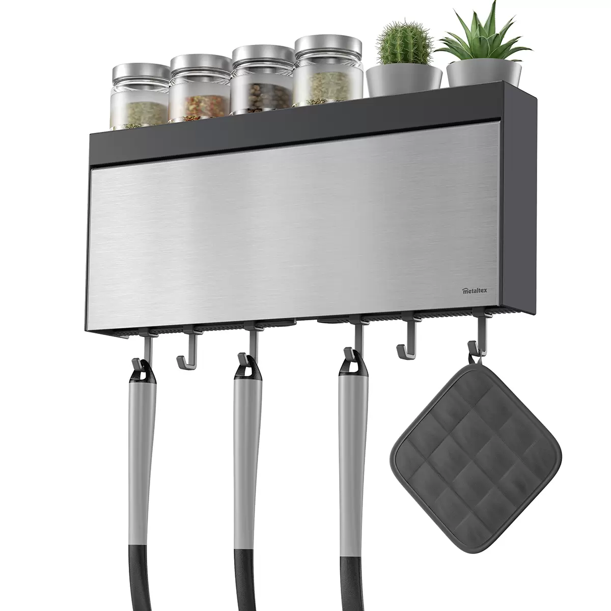 Küchenrollenhalter Tango Silber