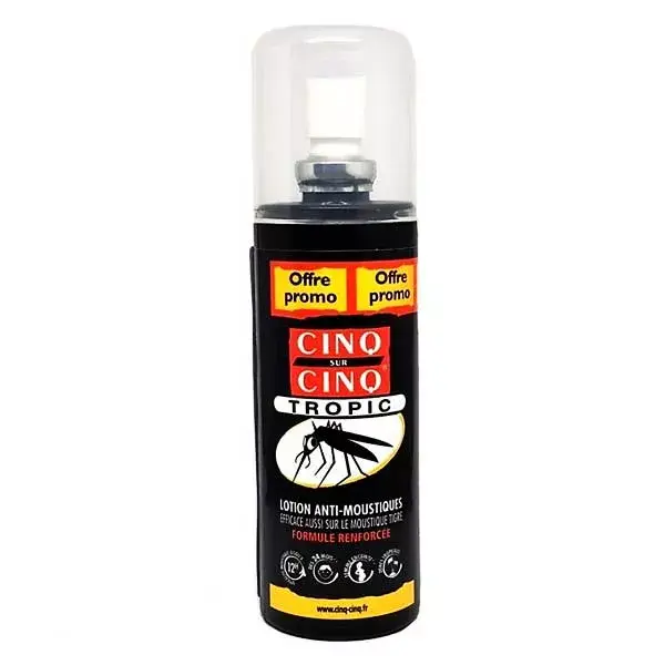 Loção Repelente de Mosquitos Cinq sur Cinq Tropic 100ml
