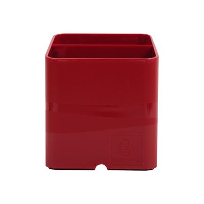 Exacompta Pen-Cube - Pot à crayons rouge