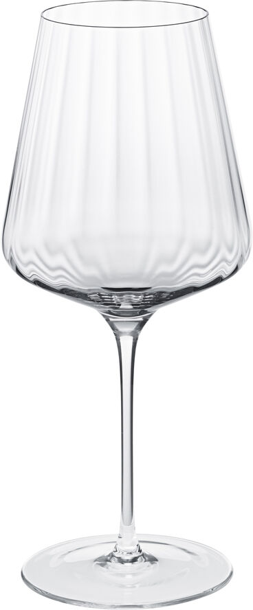 Georg Jensen BERNADOTTE RED WINE GLASS CRYSTALINE 54 CL, 6 PCS Transparent