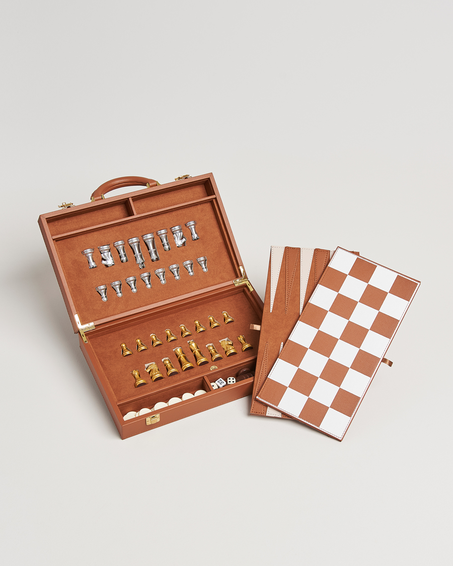 Authentic Models Chess & Backgammon Case