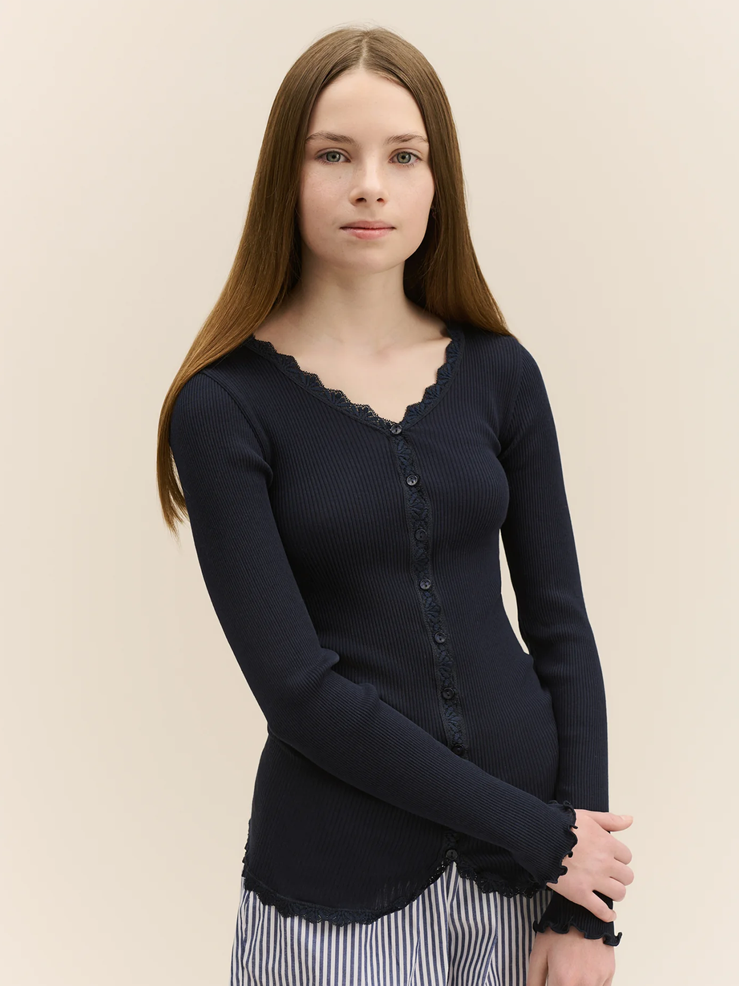 Balta Long Sleeve Regular Lace Cardigan