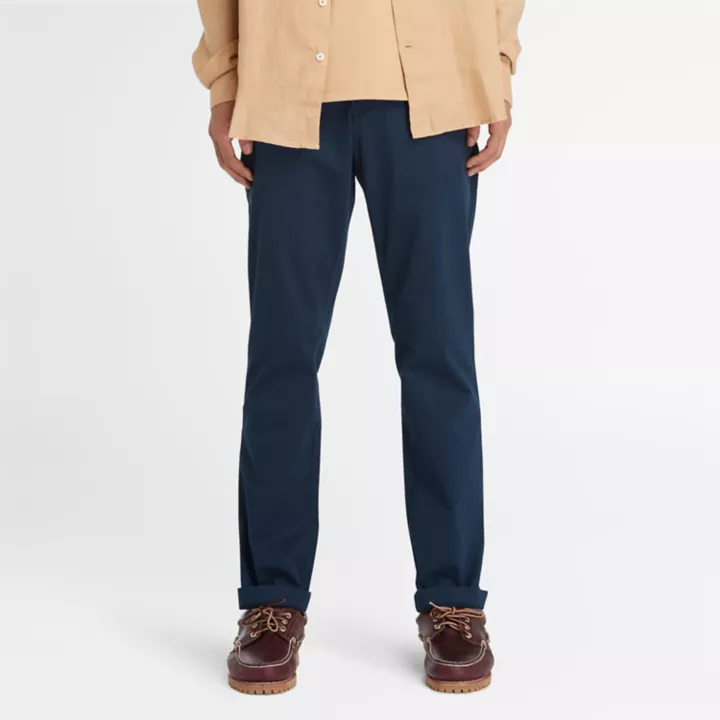 Pantalon chino extensible Sargent Lake pour homme en bleu marine