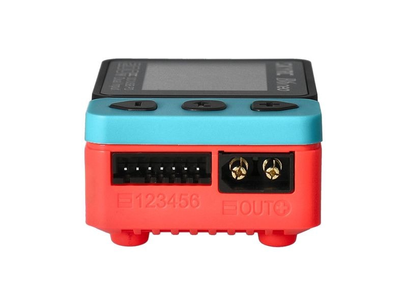 SKYRC Ladegerät B6neo, 200W DC, 1-6S Blau/Rot Kompaktes Modellbau-Ladegerät für LiPo und NiMH Akkus